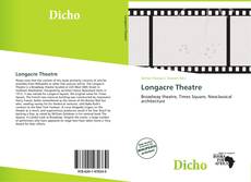 Capa do livro de Longacre Theatre 