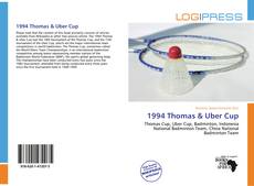 Couverture de 1994 Thomas & Uber Cup