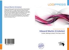 Edward Martin (Cricketer) kitap kapağı