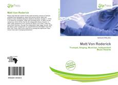 Buchcover von Matt Von Roderick