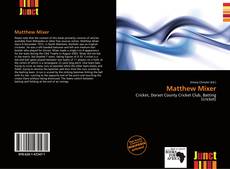 Portada del libro de Matthew Mixer