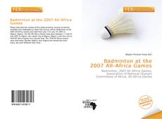 Badminton at the 2007 All-Africa Games kitap kapağı