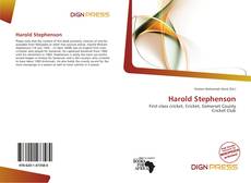 Bookcover of Harold Stephenson