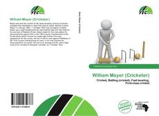 Capa do livro de William Meyer (Cricketer) 