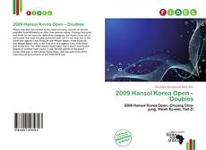 2009 Hansol Korea Open – Doubles的封面