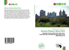 Capa do livro de Avoca (Town), New York 