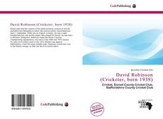 Portada del libro de David Robinson (Cricketer, born 1938)