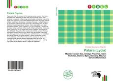 Buchcover von Patara (Lycia)