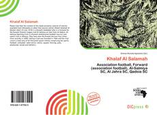 Portada del libro de Khalaf Al Salamah