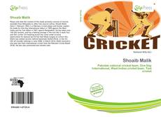 Buchcover von Shoaib Malik