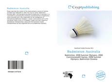 Bookcover of Badminton Australia