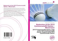 Portada del libro de Badminton at the 2010 Commonwealth Games – Mixed team