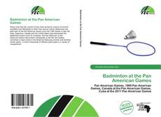 Capa do livro de Badminton at the Pan American Games 