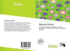 Capa do livro de Maksim Petruk 