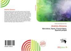 Portada del libro de Andrés Gimeno