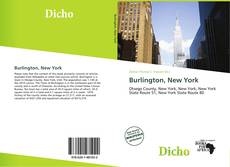 Capa do livro de Burlington, New York 