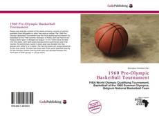 Portada del libro de 1960 Pre-Olympic Basketball Tournament