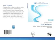 Portada del libro de Gerry Altobello