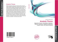 Capa do livro de Anatolic Theme 