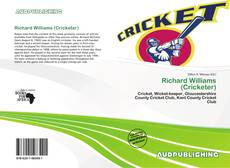 Portada del libro de Richard Williams (Cricketer)