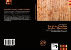 Portada del libro de Dorothea Douglass Lambert Chambers