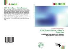 Buchcover von 2008 China Open – Men's Doubles