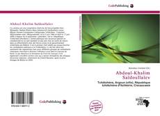 Capa do livro de Abdoul-Khalim Saïdoullaïev 