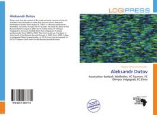 Buchcover von Aleksandr Dutov