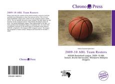 Buchcover von 2009-10 ABL Team Rosters