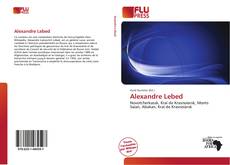 Buchcover von Alexandre Lebed