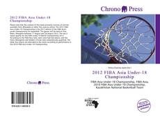 Bookcover of 2012 FIBA Asia Under-18 Championship