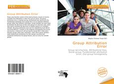 Group Attribution Error的封面