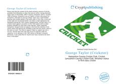 Bookcover of George Taylor (Cricketer)