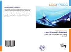 Portada del libro de James Rowe (Cricketer)