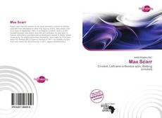 Portada del libro de Max Scarr