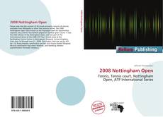 Copertina di 2008 Nottingham Open