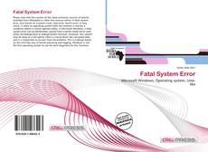 Capa do livro de Fatal System Error 