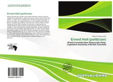 Ernest Hall (politician) kitap kapağı