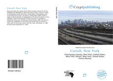 Bookcover of Carroll, New York