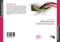 2008 Qatar Open kitap kapağı