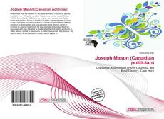 Joseph Mason (Canadian politician) kitap kapağı