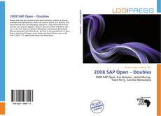 Bookcover of 2008 SAP Open – Doubles