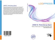 Portada del libro de 2008 St. Petersburg Open