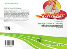 Portada del libro de George Carter (Cricketer)