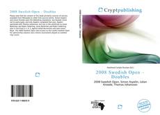 Bookcover of 2008 Swedish Open – Doubles