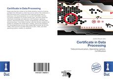 Borítókép a  Certificate in Data Processing - hoz