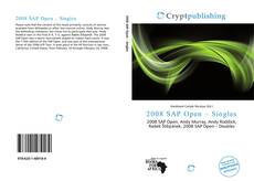 Bookcover of 2008 SAP Open – Singles