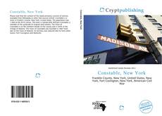 Bookcover of Constable, New York