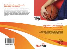 Bookcover of Big West Conference Women's Basketball Tournament