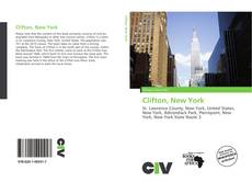 Capa do livro de Clifton, New York 